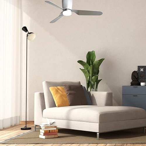 Eden pulse Ventilador DC 18W, 3 aspas, remoto, temporizador, 5 velocidades, luz 3000K/4000K/6000K, ideal para climatización y confort en espacios interiores. - imagen 3