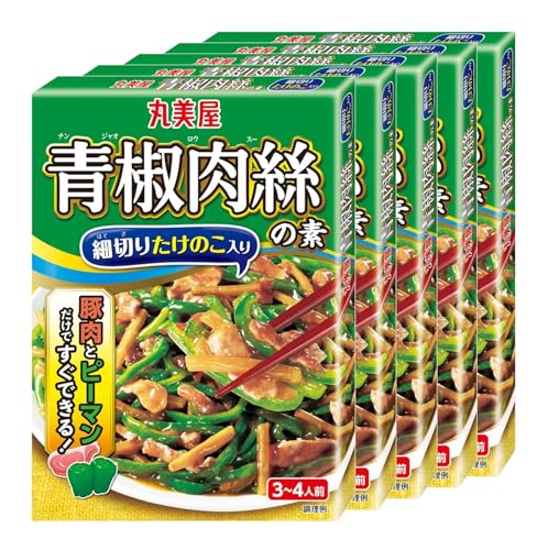 丸美屋食品工業 たけのこ入り 青椒肉絲の素 160g×5個のサムネイル