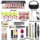 JWEX Make-up Sets, 27 Stück All in One Make Up Set, Schminke Set Frauen, Kosmetik Starter Kit, mit 12 Colours Lidschatten Palette, Augenbrauenstift Wasserfest, Mascara, Eyeliner