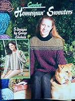 Crochet Homespun Sweaters 0881959936 Book Cover