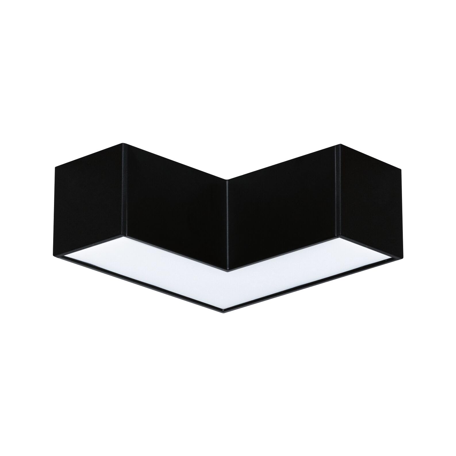 Paulmann 98171 Linion - Canal luminoso, 90 °, 2000 lm/m, 3000 K, color negro