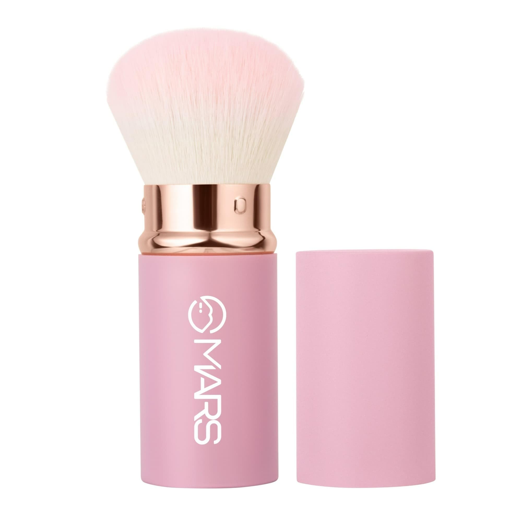 MARS Pop Retractable Brush | Airbrush Kabuki Finish | Flawless High Coverage | Ultra-Soft Bristles | Multi-Functionality | Travel-Friendly | Easy to Clean-picture-44