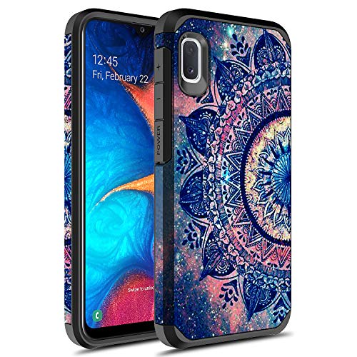 Coque Samsung A70 antichoc au motif Mandala élégant pour le quotidien