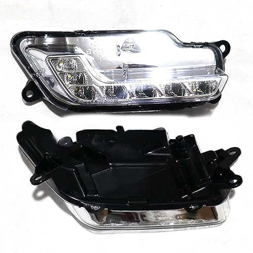 WOZIES 1 par dianteiro do carro LED luz diurna DRL sinal luz Para Mercedes W212 E300 E350 E500 E550