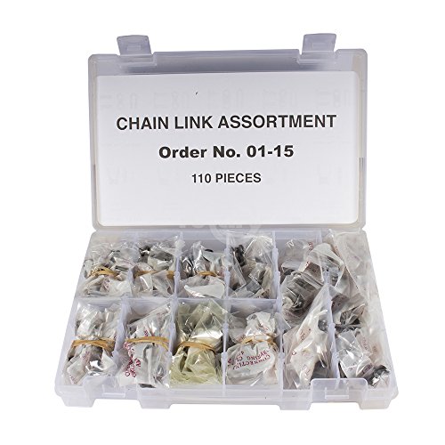 Roller Chain Link Assortment Shelf Displ