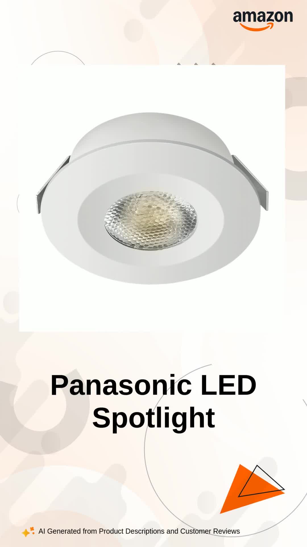 Buy Panasonic 2 Watt Spotlight, for False Ceiling, Energy