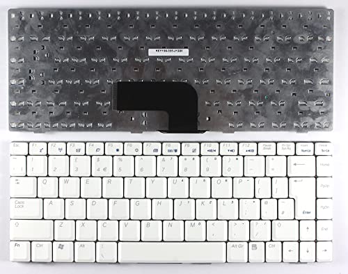 Keyboards4Laptops UK Tastatur – Weiß, Kompatibel Mit Asus K022462R1, Einfach Zu Wechseln