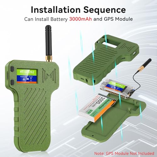 Mesh Node T114 Board + 3000mAh Battery + N36 Case Set, TFT Display nRF52840 SX1262 Module with 915MHz Antenna Support Lo Ra Blue Tooth 5.0 GPS Solar Power Supply for Mesh Tastic Ar duino Lo Rawan IoT by Meshnology - Used condition - Image 2