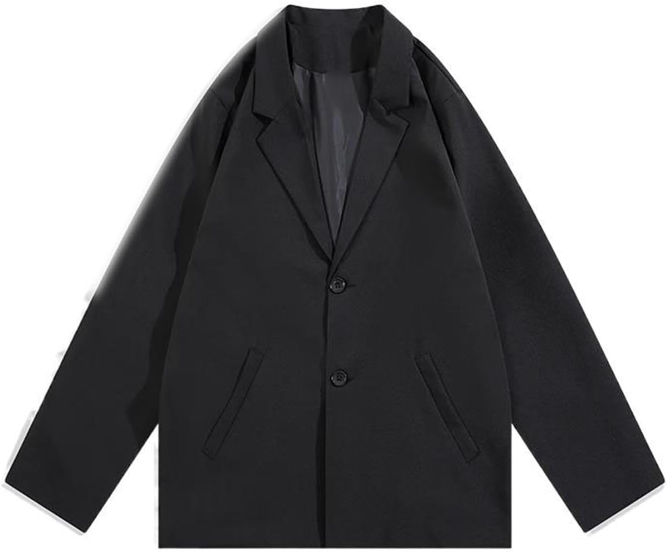 Mens Suit Jacket Slim Fit Blazer for Men Dating Casual Loose Korean Style Spring Autumn Commuting Long Sleeves Coats