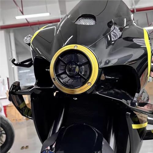 Grille phare QJMOTOR Super921 couvercle protection décorative moto - 3