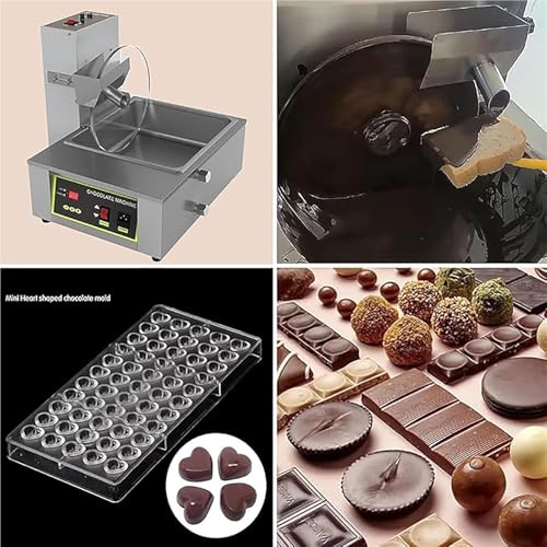 Máquina profesional para templar chocolate con rueda miniatura 3