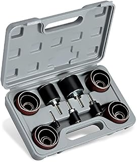 Hiltex 10342 Sanding Drum Kit for Woodworking, 26 Pieces | Assorted Sleeves