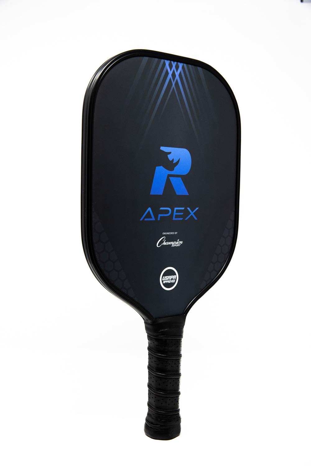 Champion Sports Rhino Pickleball Paddles: Racchette da pickleball da interno o esterno in legno, alluminio, fibra di vetro, grafite - stili multipli