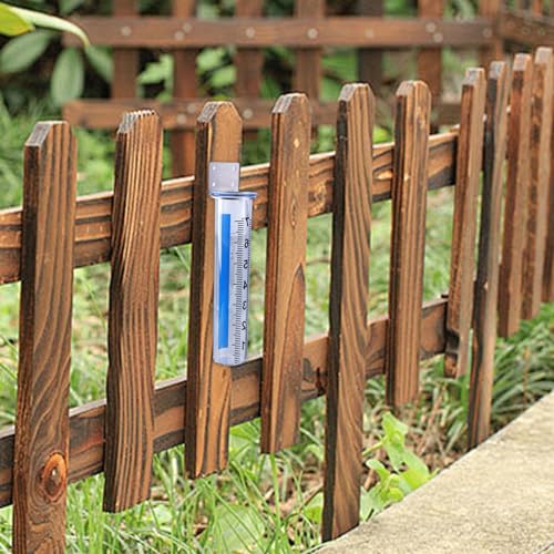 Rain Gauges Set Garden Weather Tool Rain Gauges Replacement Tube Rain Gauges With Mount For Home &