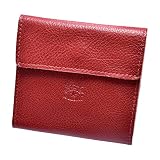 ILBISONTE イルビゾンテ C0455 P レザー 二つ折り財布 スモール ミニ財布 54_1_411465 カラー5色 245/ROSSO / [並行輸入品]