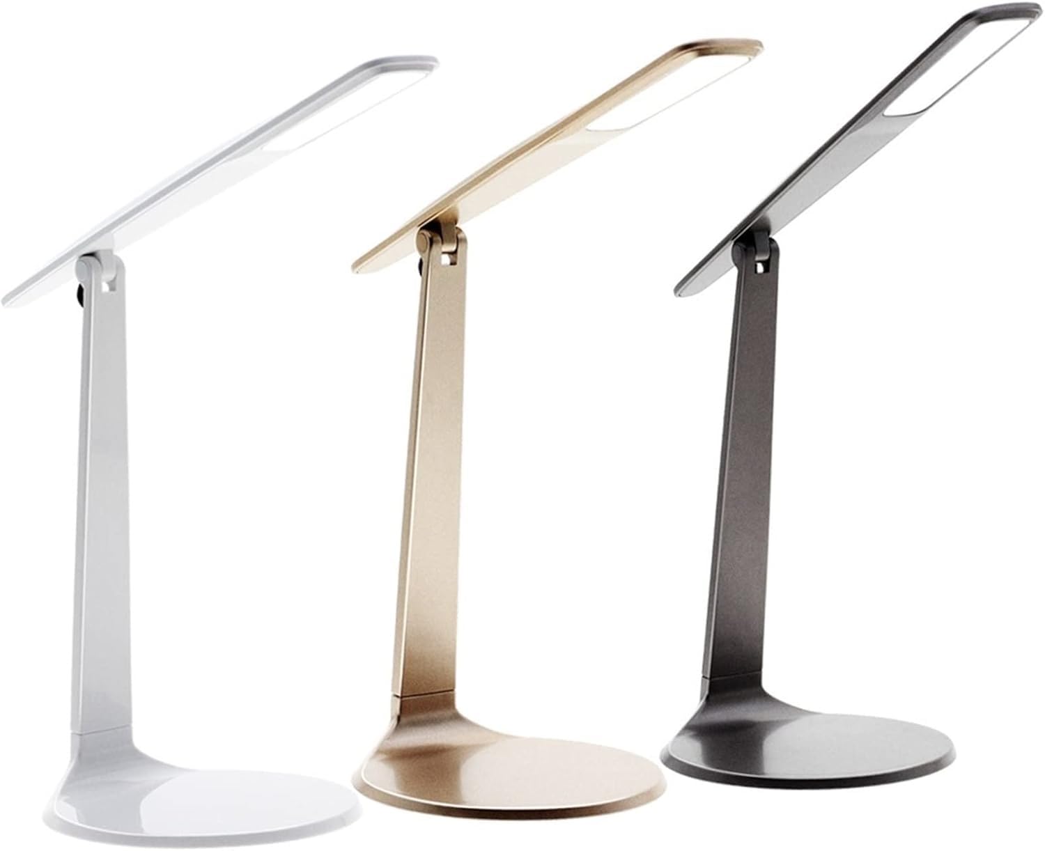 ZLKJHSHOP Table Lamps Desk Touch Dimming No Flicker Eye-Protection Reading Light Office Working Lighting.(Gray)