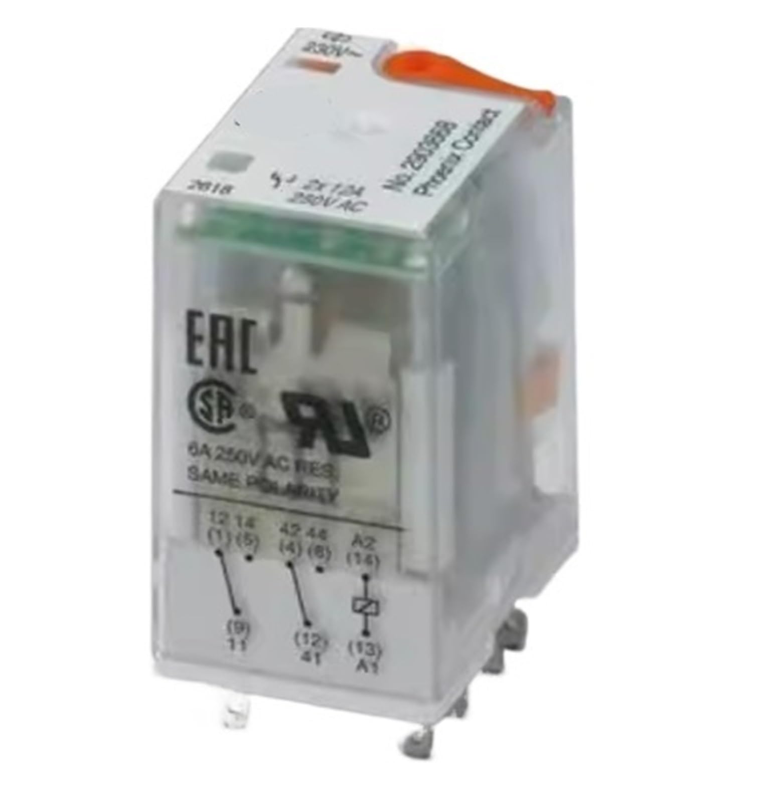 YMUGUEGH 2903668 REL-IR2/L-230AC/2X21 Single Relay