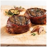 Omaha Steaks 8 (5 oz.) Bacon-Wrapped Butcher's Cut Top Sirloins