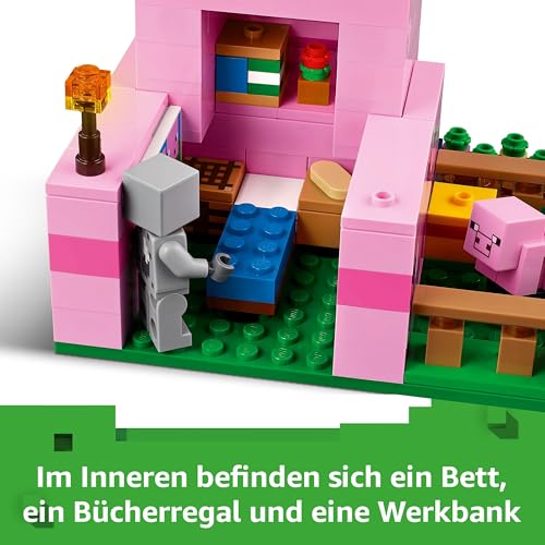 LEGO® Minecraft® – Das Babyschwein-Haus - 21268 – Bild 5