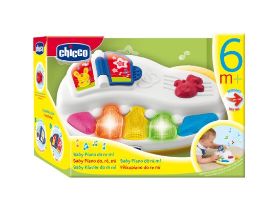 Chicco 67018 Baby Piano Do Re Mi, Primo Gioco