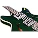 Guild Guitars Starfire Bass II Semi-Hollow Body Bass Guitar, in Emerald Green, Double-Cut, Newark St. Collection, with Hardshell Case
