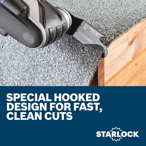 Image of Bosch OSL138K 1-1 /4 In. Starlock Oscillating Multi Tool Hook Knife Blade