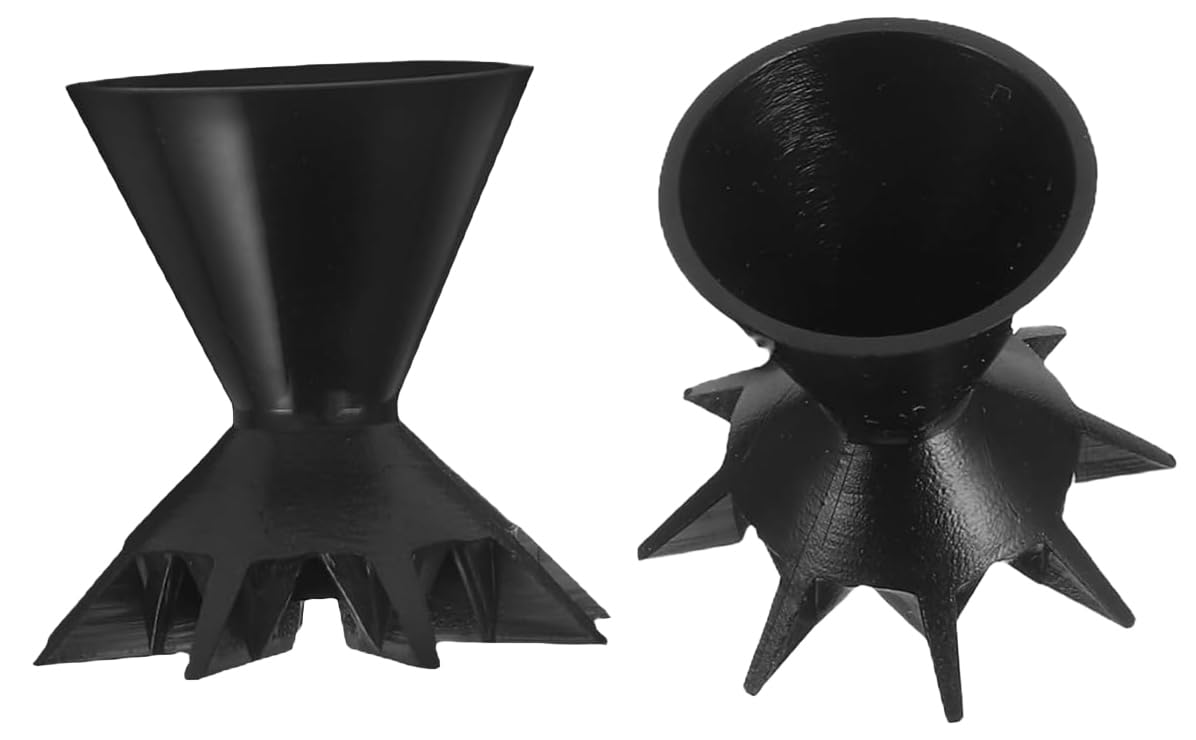 Photo 1 of 1Pc Black Multi Channel Split Flower Pouring Funnel Cup, Paintt Dispenser, Reusable Paintt Diverter Tool for DIY Making Pour Painting Supplies, Art Paints, Painting, Drawing and Art Supplies