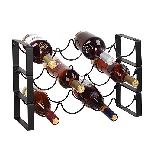 Soporte para Botellas de Vino Metalico Volowoo miniatura 6