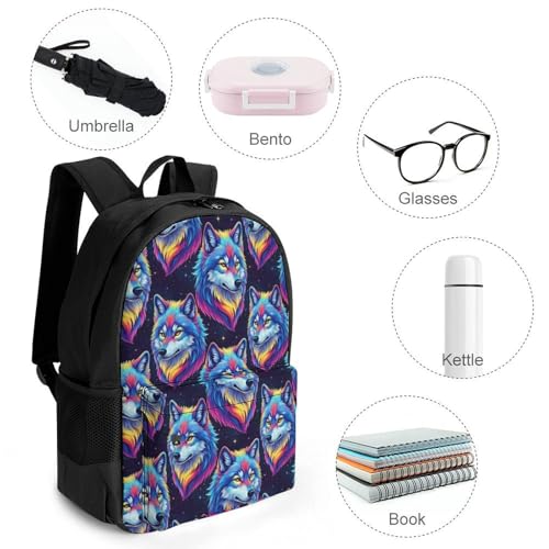 Shoulder BookBags Wolf Sports Outdoor Running, Camping Backpack Men Women4