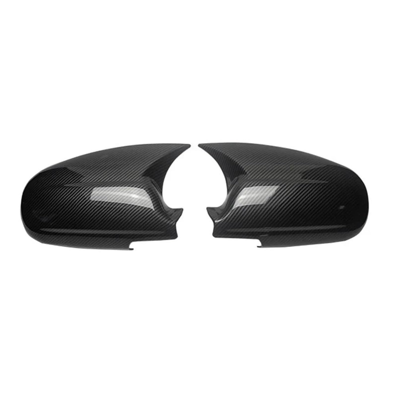 for Civic EK9 Type R 1996-2001 Car Sticker Rearview Side Mirror Cover Wing Cap Car Accessories(Carbon)