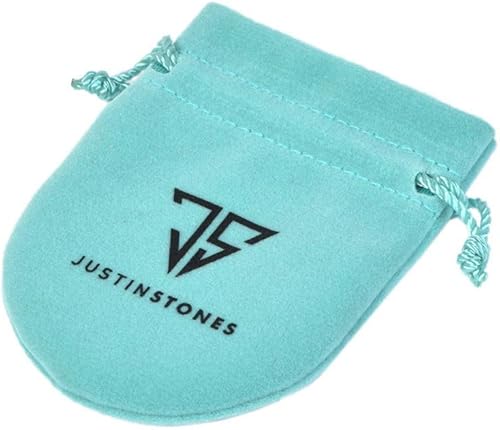 Miniatura 3 de Justinstones Pulsera de gemas semipreciosas de cuentas redondas de 8 mm pulsera de 7 pulgadas diseño de gemas semipreciosas unisex