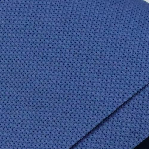 Image of KCS 59 inch x one Yard (93cmx149cm) 18 Count Cotton Aida Cloth Cross Stitch Fabric (Jeans Blue)