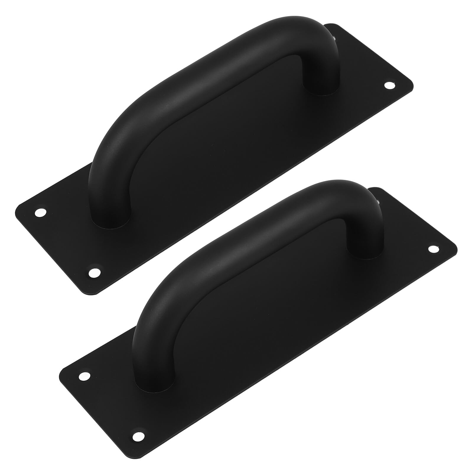 Poignée de porte en acier inoxydable VALICLUD design noir mat