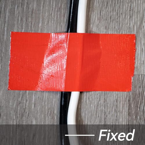 Reniteco Red Duct Tape- 3 inches x 45 Yards, Heavy Duty Duct Tape, Waterproof, Resistant, NO-Residue, UV Blocking, Pack of 1
