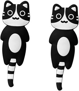 ULTECHNOVO Clothes Rack Magnetic Hook 2 pcs Decorative Picture Hangers Animal Coat Hanger Fridge Hooks Clothes Hook Magnetic Key Chain Magnetic Hooks