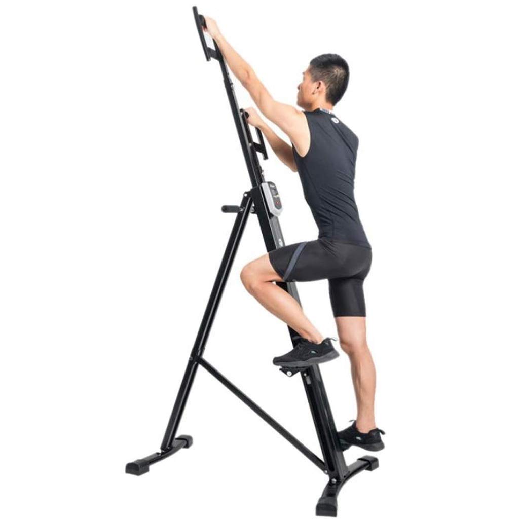 Vertical Mountaineer Stepper Vertical Climber Fitness Folding Exercise Climbing Machine Folding, Max Load 300KG, Height