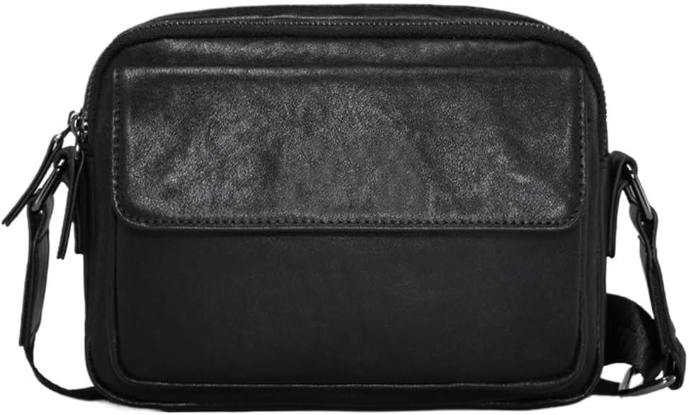 Shoulder Bag Leather Men's Cross Section Cowhide Soft Business Leisure Crossbody