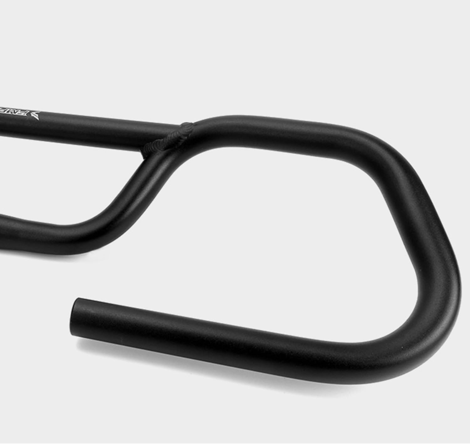 Manubrio per Bici ergonomico in Lega di Alluminio con impugnature in Schiuma da 35 cm – Barra Comfort Larga 58 cm Sostituzione Leggera per Bici elettriche MTB Cruiser e Bici da Città