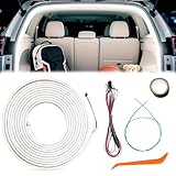 Trunk Light Strip, Car Led Trunk Lighting, 4m Universal Trunk LED Strip, Automatic Sensor Tail Box Ambient Lighting, Car Trunk Light Strip for Interior Lighting