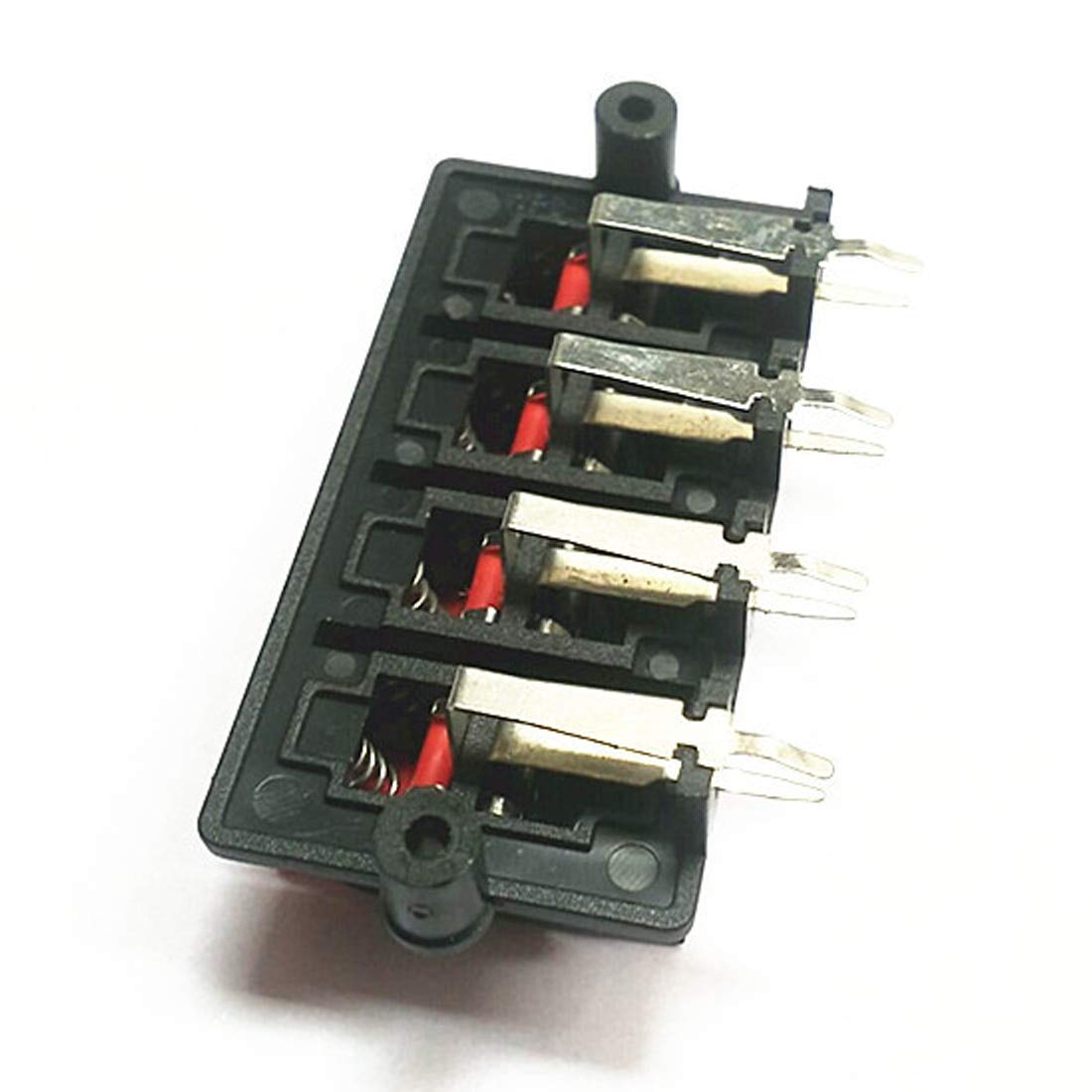 20 Pz Torrette Argentate Con Morsetto A Vite Per Amplificatore Chitarra - DIY