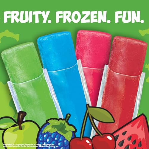 Image of Warheads Sour Freezer Pops Variety Pack, Extreme Sour Ice Pops, 40 Count