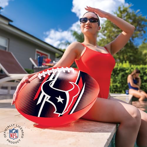 Image of BigMouth 18 inch Inflatable Pool Football Officially Licensed NFL Fan Gear Merchandise Beach Ball Games for Adults and Teens