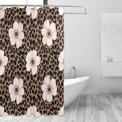 Rideau de douche textile résistant à l'eau pour en finir avec les flaques au sol - 2