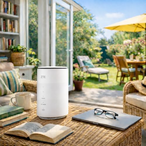 ZTE G5B AX3000 WiFi 6 5G Router with SIM Slot, Unlocked Whole Home Wireless Router, Premium Low-Power Design, Easy Setup & Management, Parental Controls, UK Plug & Warranty - Image 7