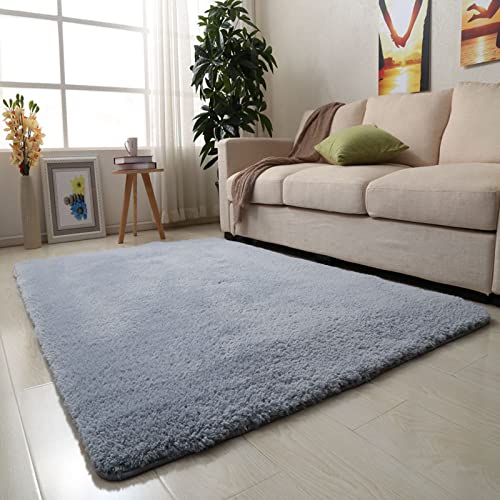 XYXH Alfombra Salon Pelo Corto Grande 200x300cm, Alfombras Dormitorio Modernas, Alfombras Mullidas De Interior Super Suaves, Super Suaves Antideslizante Y Esponjosa (A 200x300cm)