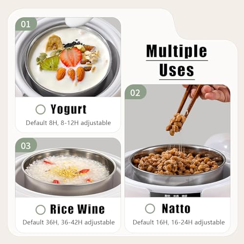 unknown Yogurt Maker with 5 BPA-Free Jars の商品画像 5