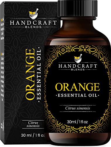 Handcraft Sweet Orange Essential Oil - 100% Pure And Natural - Premium Therapeutic Grade Essential Oil For Diffuser And Aromatherapy – 1 Fl Oz #TOP6
