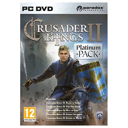 Crusader Kings II Platinum Pack (PC DVD) [UK IMPORT]