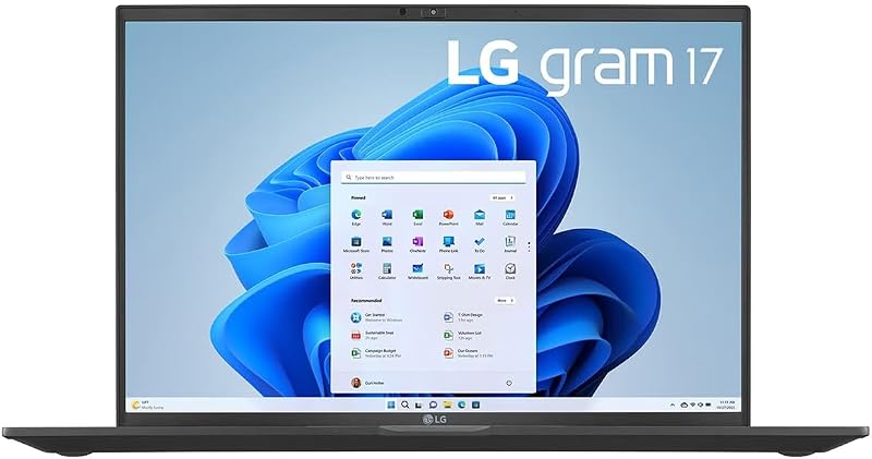 Gram 17Z90TL Laptop 17" WQXGA IPS Touchscreen Intel 8-Core Ultra 7 258V 32GB LPDDR5 1TB SSD Intel Arc Graphics 140V Thunderbolt 4 Wi-Fi 7 Backlit Keyboard Fingerprint Win11 Home w/ONT 32GB USB