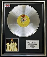 A Limited Edition Cd Platinum Disc Record Limited to only 50